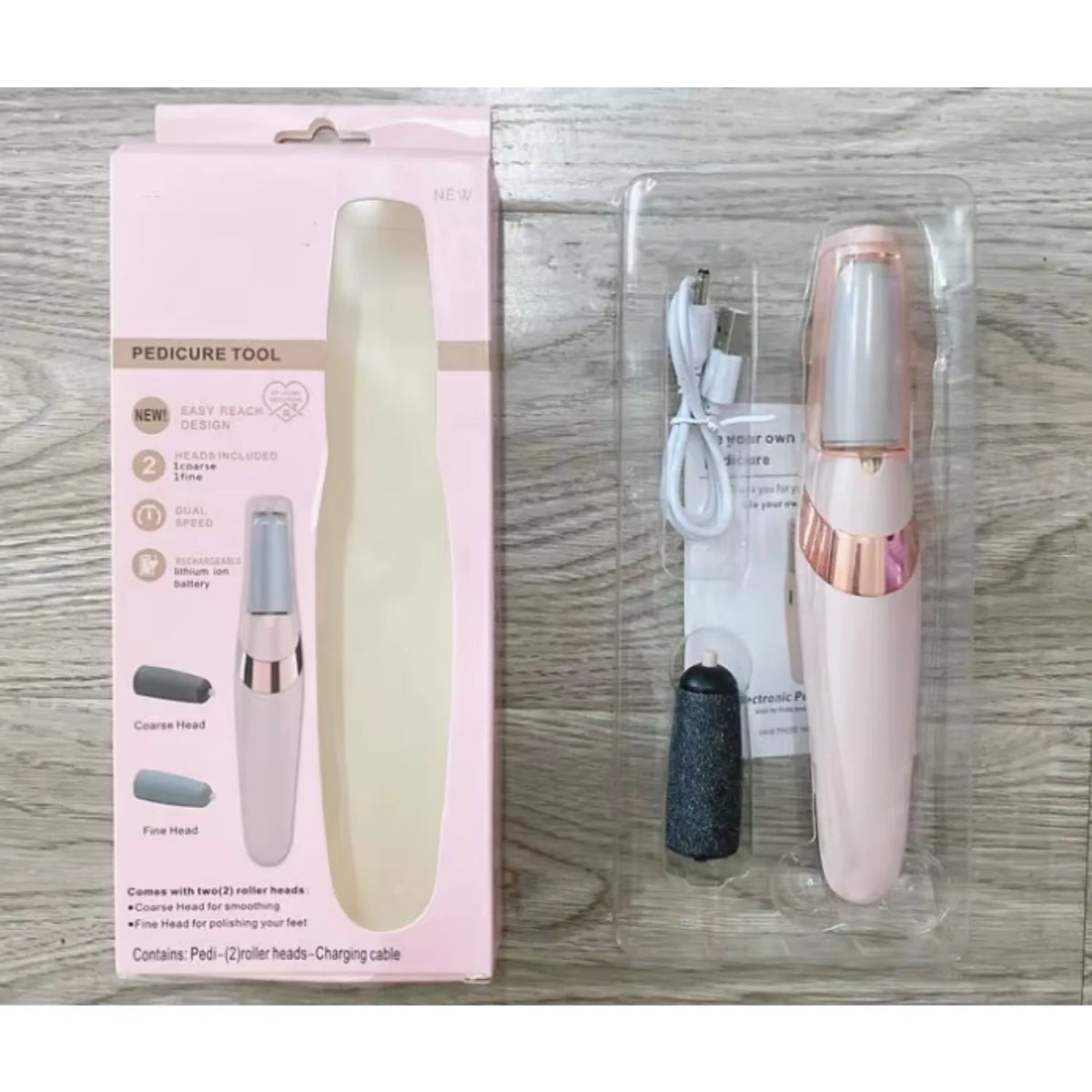 Lima eléctrica recargable para pies, inalámbrica, para hombres y mujeres.