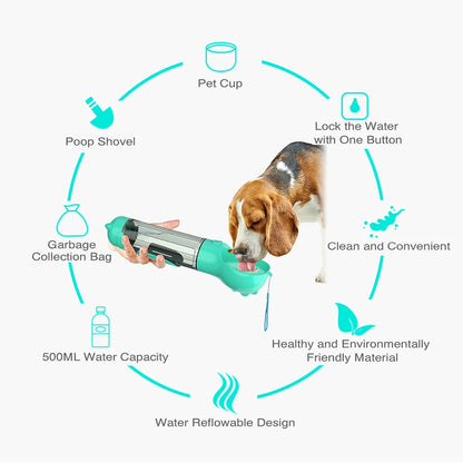 Comedero portátil para perros