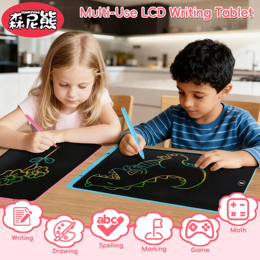 ✏️Tablet LCD de Escritura Infantil Multicolor | Dibujo y Borrado Digital
