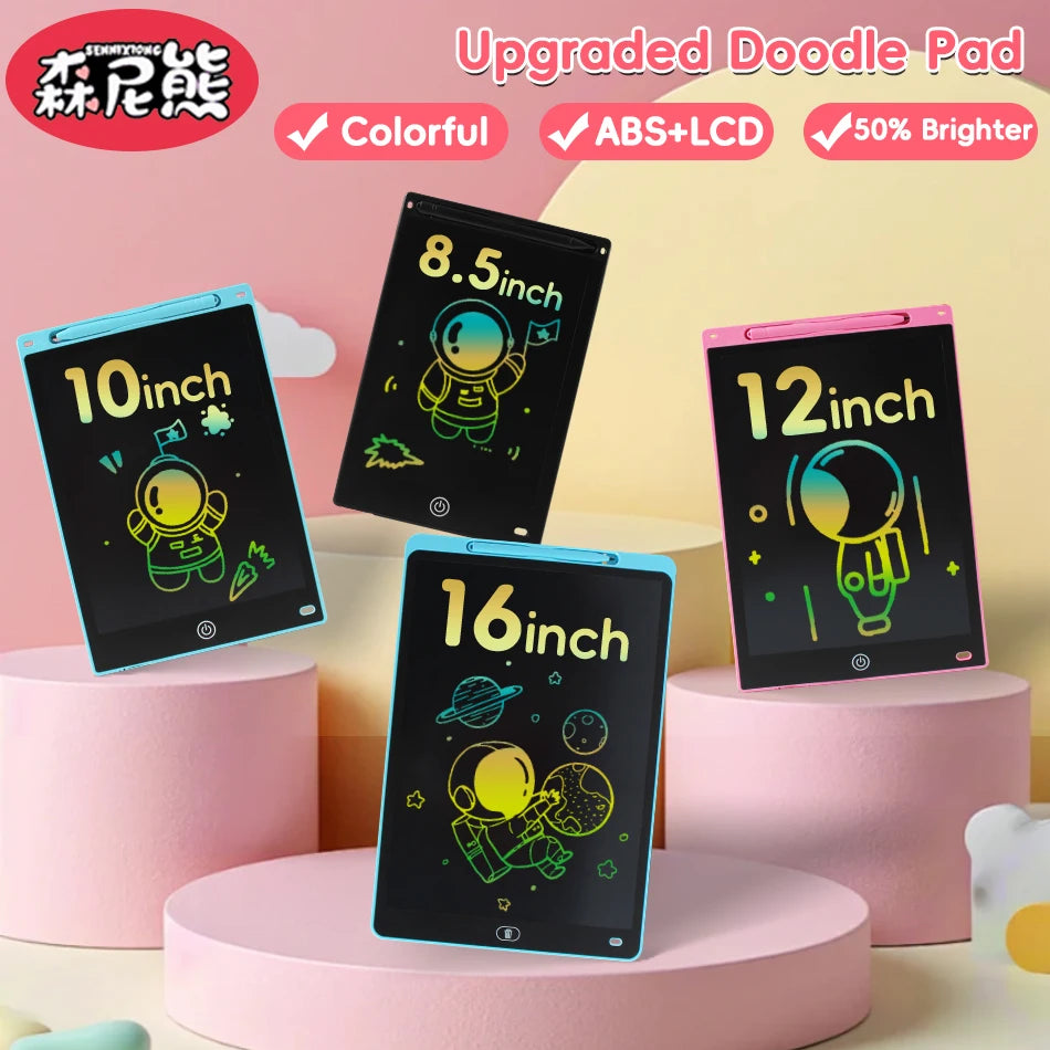 ✏️Tablet LCD de Escritura Infantil Multicolor | Dibujo y Borrado Digital