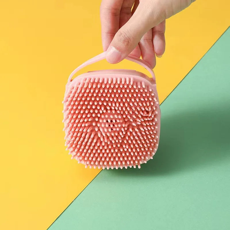 Guantes de masaje para baño de cachorros