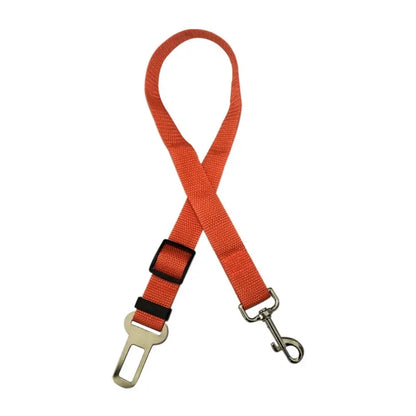 Cinturón de seguridad ajustable para mascotas en el automóvil