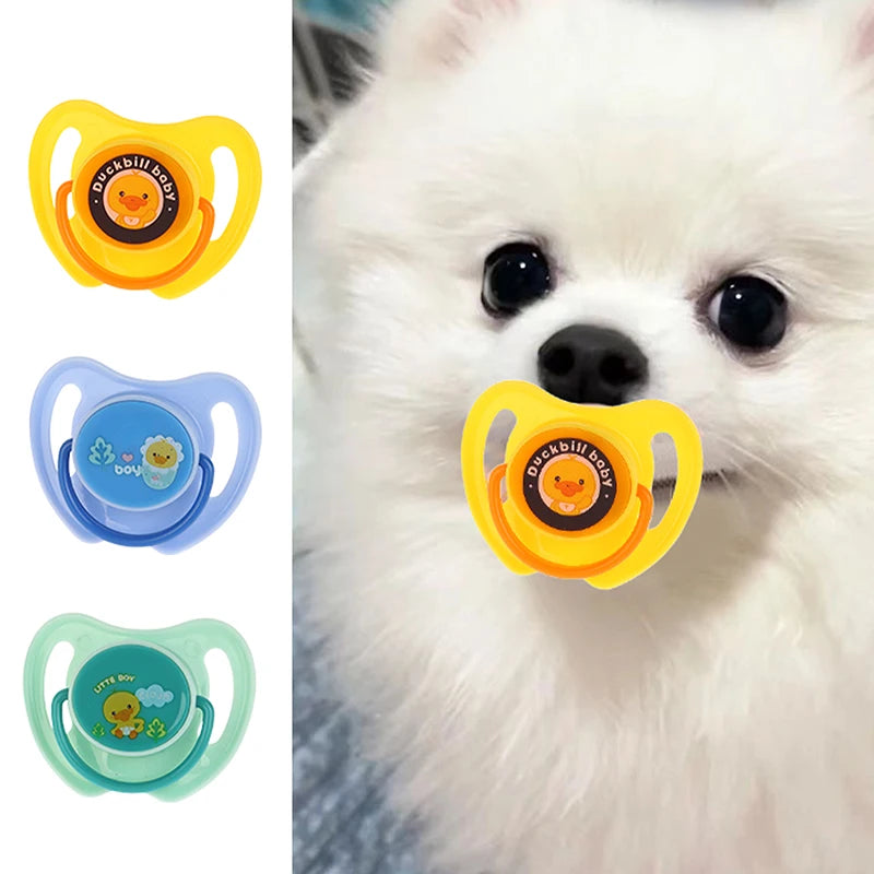 Juguete masticable de silicona calmante para mascotas