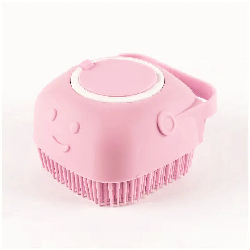 Guantes de masaje para baño de cachorros