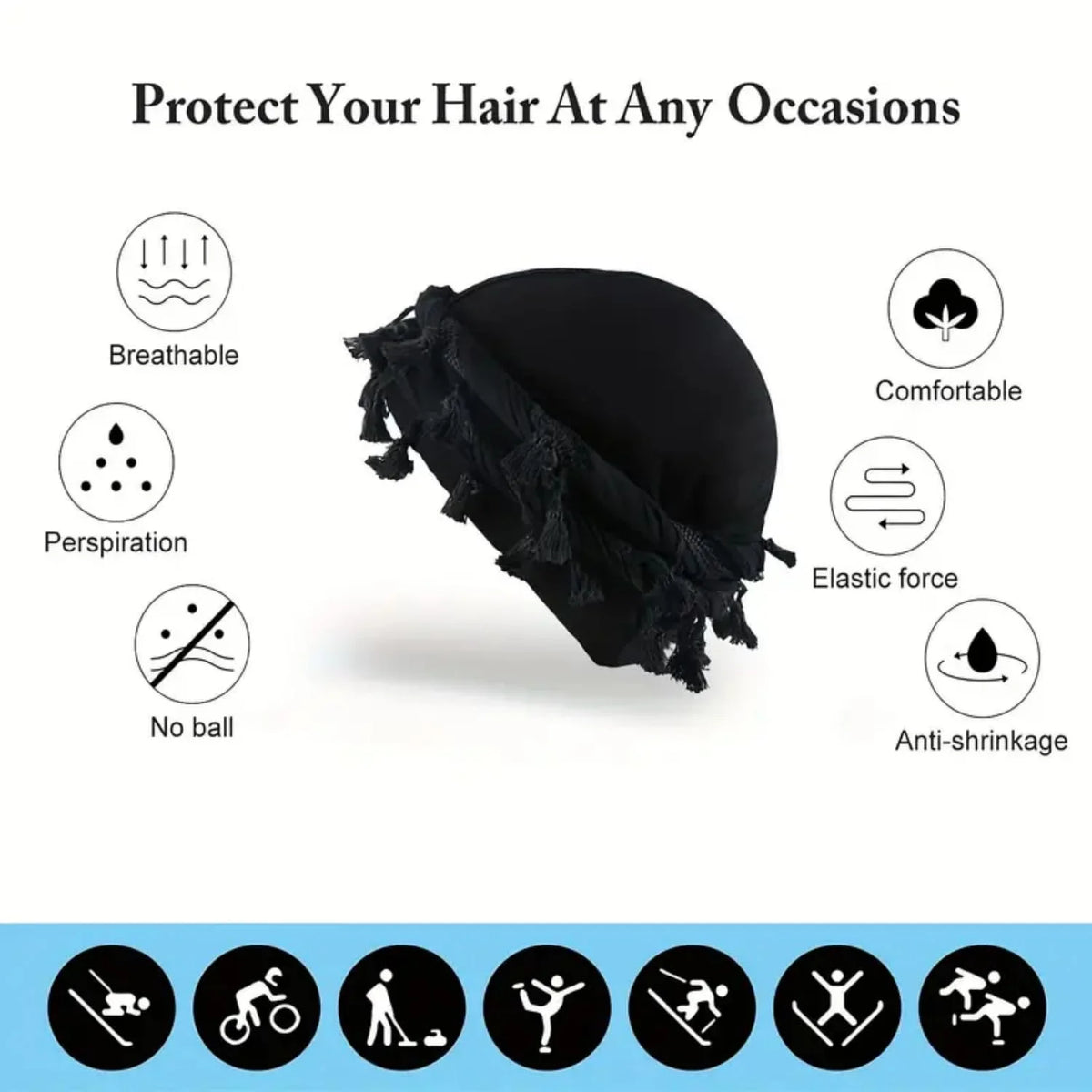 Turbante de otoño e invierno para hombre