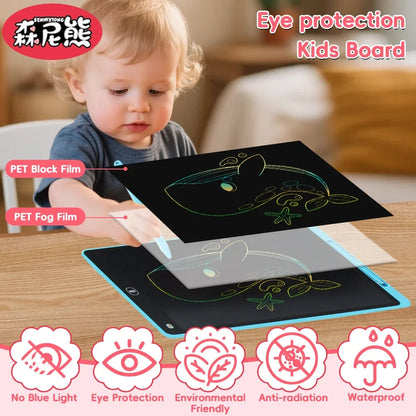 ✏️Tablet LCD de Escritura Infantil Multicolor | Dibujo y Borrado Digital