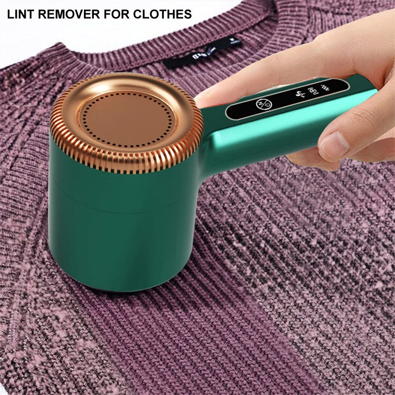 Quitapelusas eléctrico recargable por USB para ropa