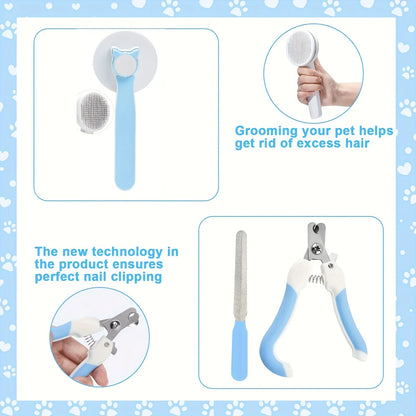 Kit de cuidado definitivo para gatos: 8 piezas