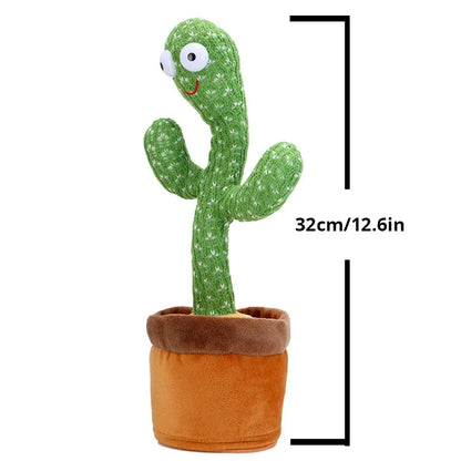 🌵 Cactus Bailarín Interactivo que Repite la Voz