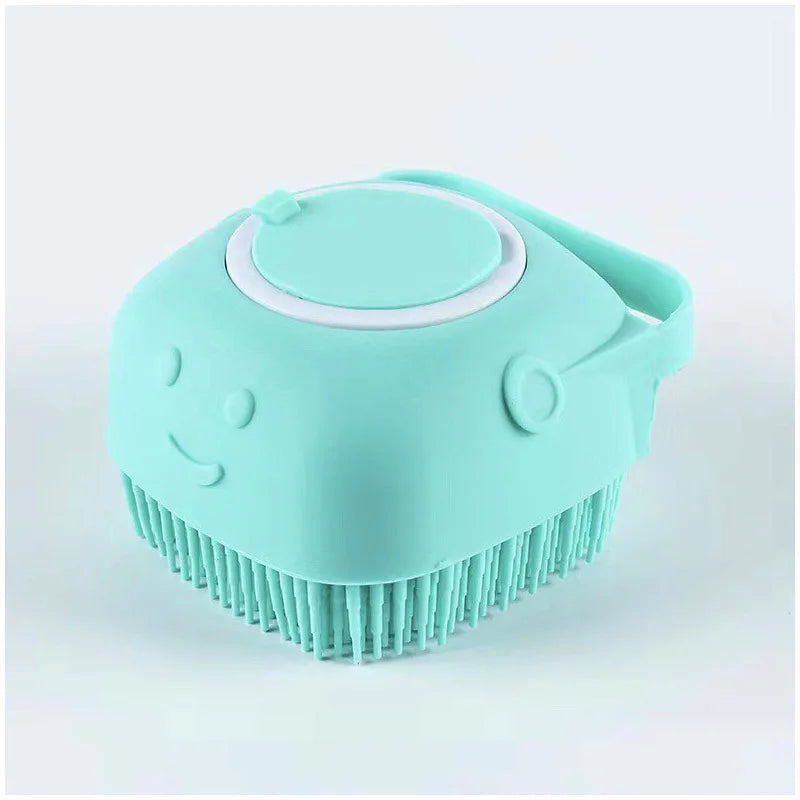 Guantes de masaje para baño de cachorros