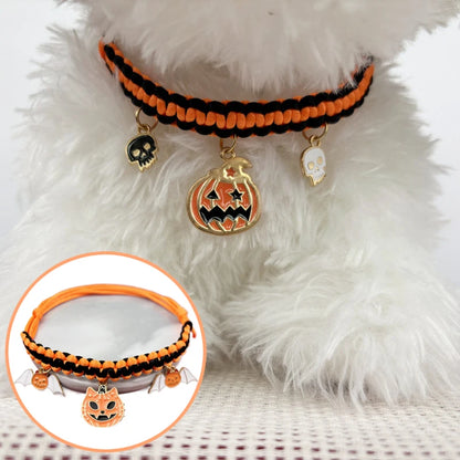 Collar para mascotas separable de Halloween